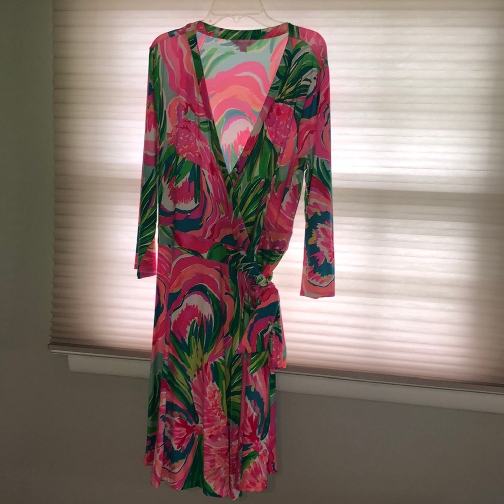 Lilly Pulitzer wrap dress